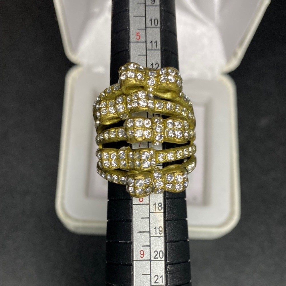 Bold Gold Women's Cocktail Ring